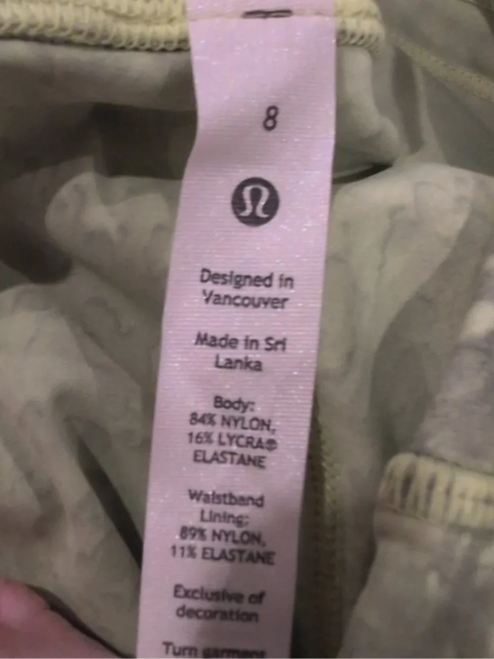 Lululemon Base Pace High-Rise Short 8